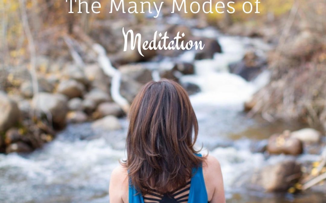 Many Modes of Meditation – July